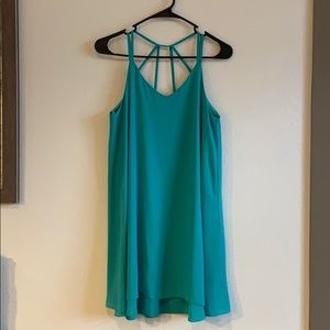 Loveriche turquoise dress